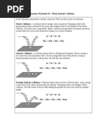 Download Momenum Ws 3 - Elastic and Inelastic Collisions1 by dilini SN283686217 doc pdf
