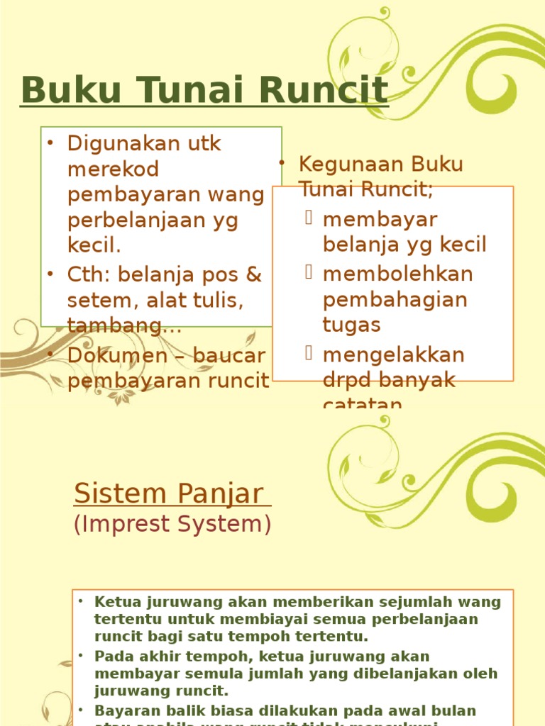 Buku Tunai Runcit Pdf