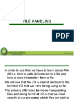 File Handling