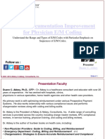 Clinical Documentation Improvement For Physician E/M Coding