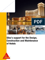 Sika's Support For The Design, Construction and Maintenance of Hotels