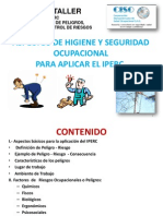 1 Peligros y Riesgos Ocupacionales (Iperc)