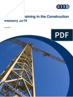 Citb Skills and Training in The Construction Industry - Final Report 2014