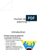 Human Resource Planning - Chap 2