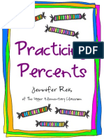 Practicing Percents: Jennifer Reis