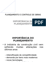 1 Importância Do Planejamento 1