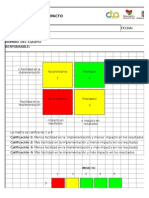 Matriz facilitad e impacto Kaizen análisis