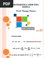 Matemática Nem Tão Básica