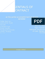 Essentials of Contract
