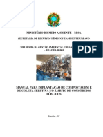 Manual para Implantação de Compostagem e de Coleta Seletiva No Âmbito de Consórcios Públicos