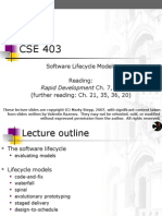 03-Software Lifecycle Models