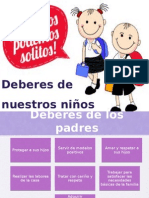 Deberes de Los Niños