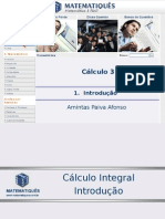 Diferencial e Integral 3- Unidade 01 - Cálculo Introdução