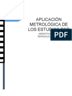APLICACIÓN METROLÓGICA DE LOS ESTUDIOS R&R