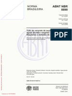 NBR 08890 - 2007 - Tubo de Concreto Armadode Seção Circular Para Esgoto Sanitário