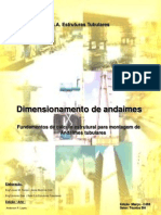 Dimensionamento de Andaimes 