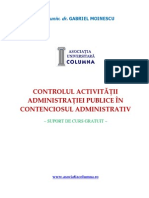 Curs Control Si Contencios Administrativ Moinescu 2015