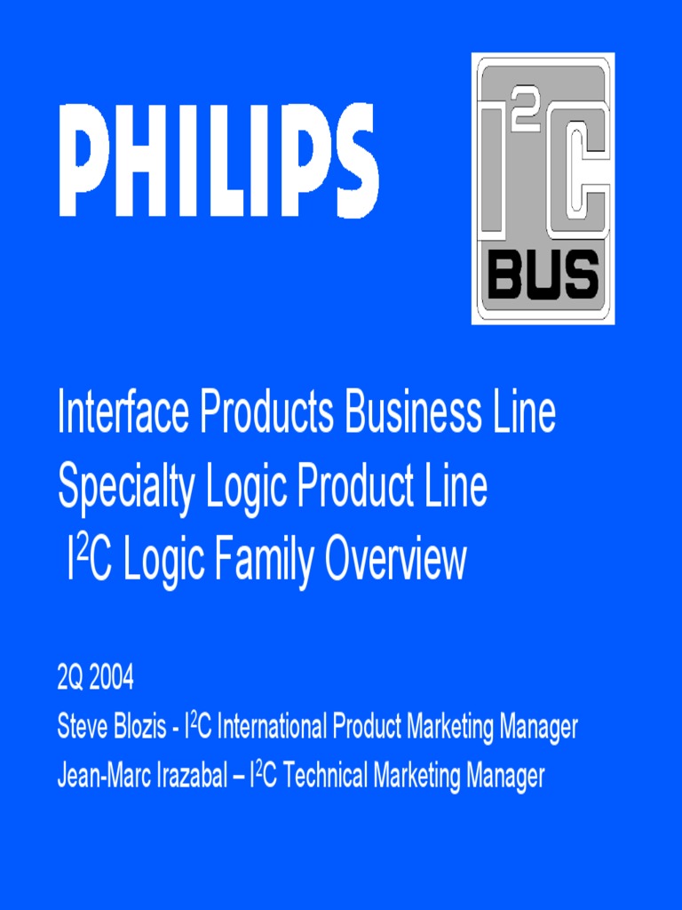 Datasheet Interface I C Philips | PDF | Digital Electronics ...