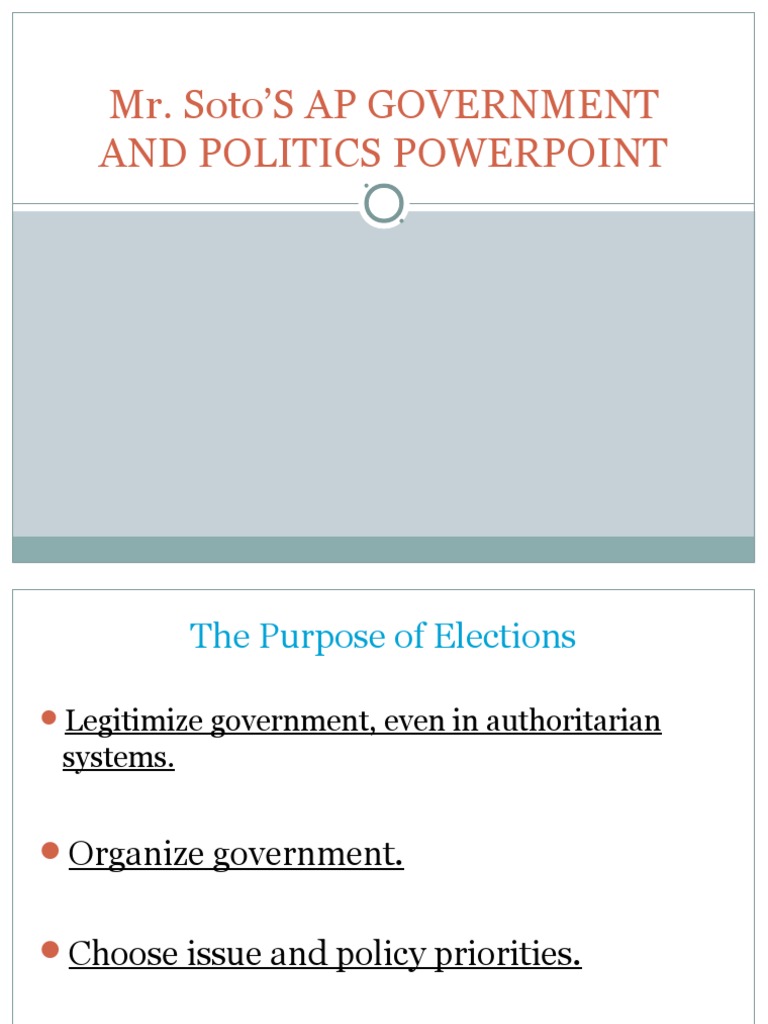 Understanding U.S. Elections and Voting | PDF | Primary Election ...