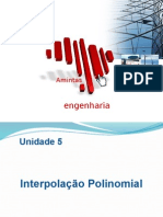 Cálculo Numérico - Unidade 5 - Interpolação Polinomial