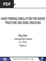 17 - AHSS Forming Simulation For Shear Fracture and Edge Cracking PDF