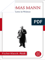Thomas Mann - Lotte in Weimar