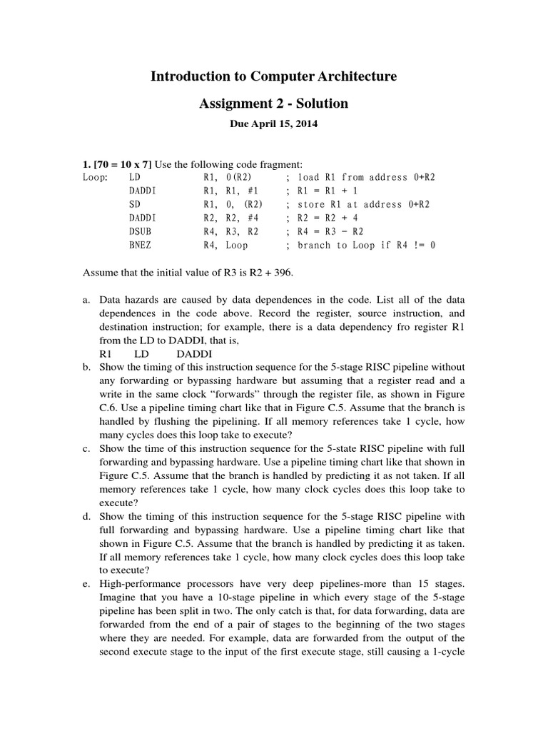 Assignment 2 Solution PDF Integrated Circuit Electronic Engineering