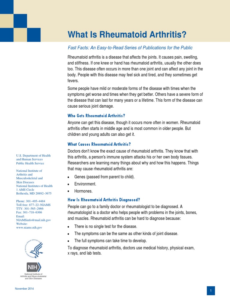 Rheumatoid Arthritis | PDF | Arthritis | Rheumatoid Arthritis