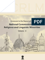 Report of the National Commission for Religious and Linguistic Minorities, Vol-2 (Justice Ronganath Misra Commission)
