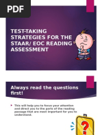 Download test-taking strategies for the staar eoc test ppt by api-255541947 SN283755447 doc pdf