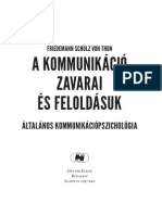 A Kommunikacio Zavarai Es Feloldasuk