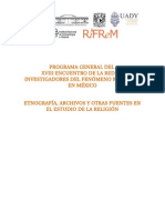 Programa Rifrem 2015 R