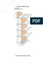 Cálculo cimiento estructura