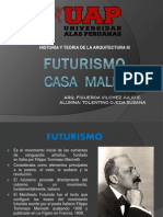 Futurismo PROYECTO Casa Malin LR ARQ John Lautner 
