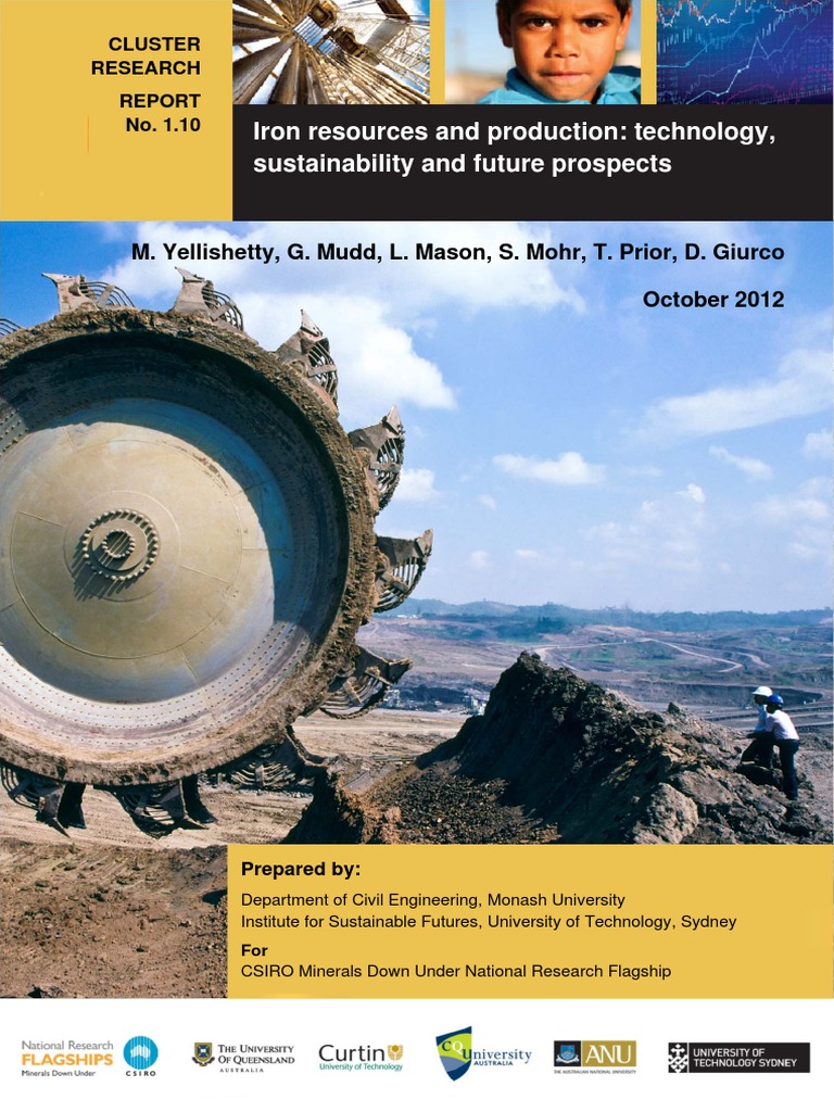 Iron Resources And Production Pdf Iron Ore Steelmaking
