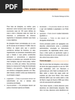 Licitações, Jogos e Análise de Padrões