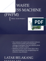 Food Waste Process Machine FWPM