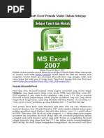 Download Belajar Microsoft Excel Pemula Mahir Dalam Sekejap by Ismail Edisar SN283775444 doc pdf