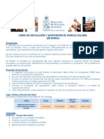 Curso de Instalacion y Mantencion de Paneles Solares PDF