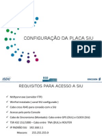 Configuração SIU