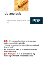 M-1 Job Analysis