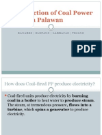 Construction of Coal Power Plants in Palawan