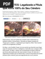 Pílula Capaz de _turbinar_ o Cérebro e Aumentar o QI Em 47% é Lançada No Brasil _ Superinteressante