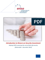 Return On Security Investment