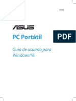 Guia del usuario, Asus7495 Windows 8