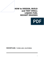 18374 How to Design Build and Test Small Liquid-fuel Rocket Engines