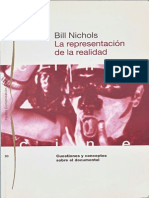 Bill Nichols - La Representacion de La Realidad