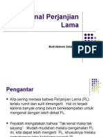 Mengenal Perjanjian Lama