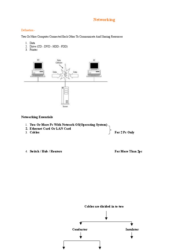 Networking Basics and Essentials Guide | PDF | Technology & Engineering