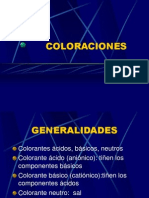 Coloraciones